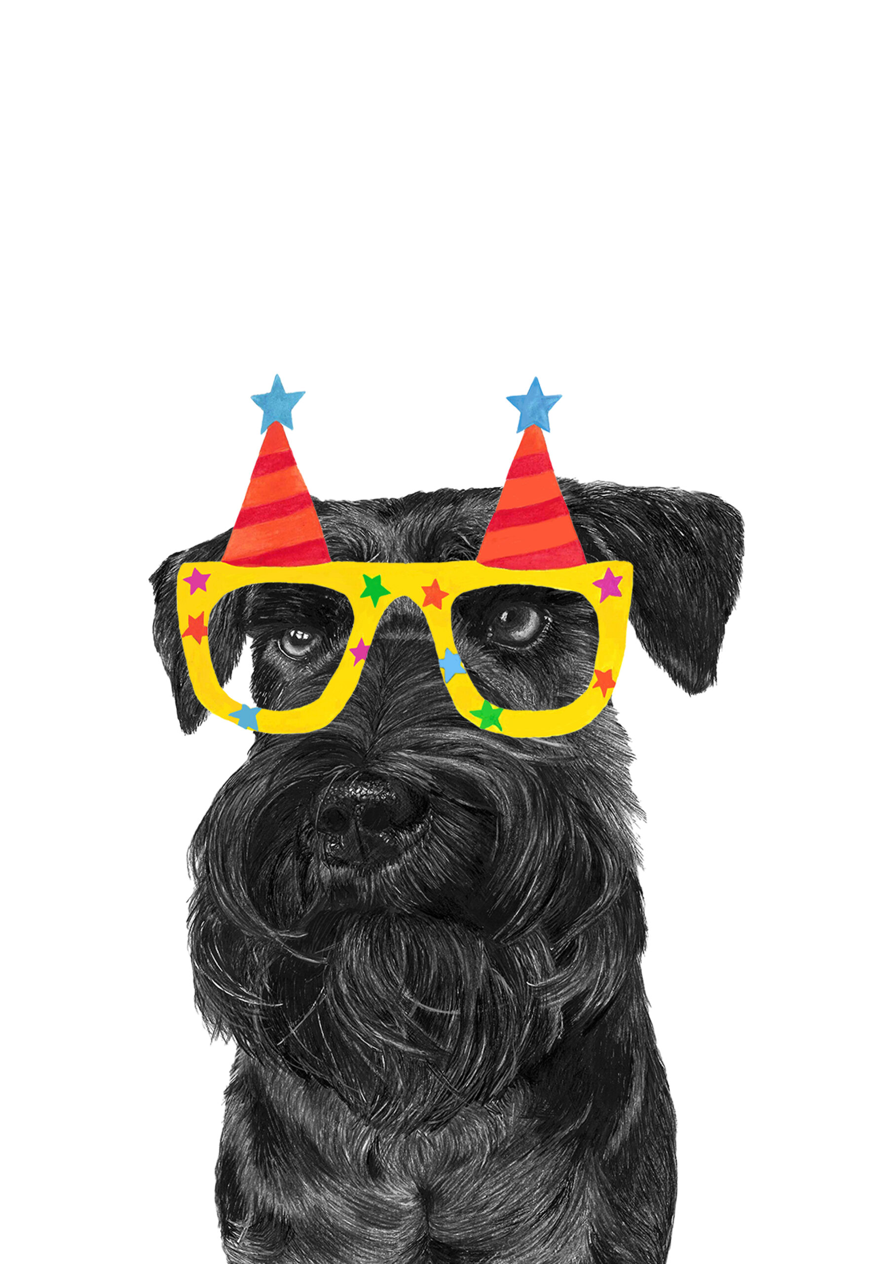 Miniature Schnauzer Birthday Card - Image 2