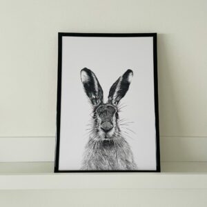 Spring Hare A4 Fine Art Print (unframed)