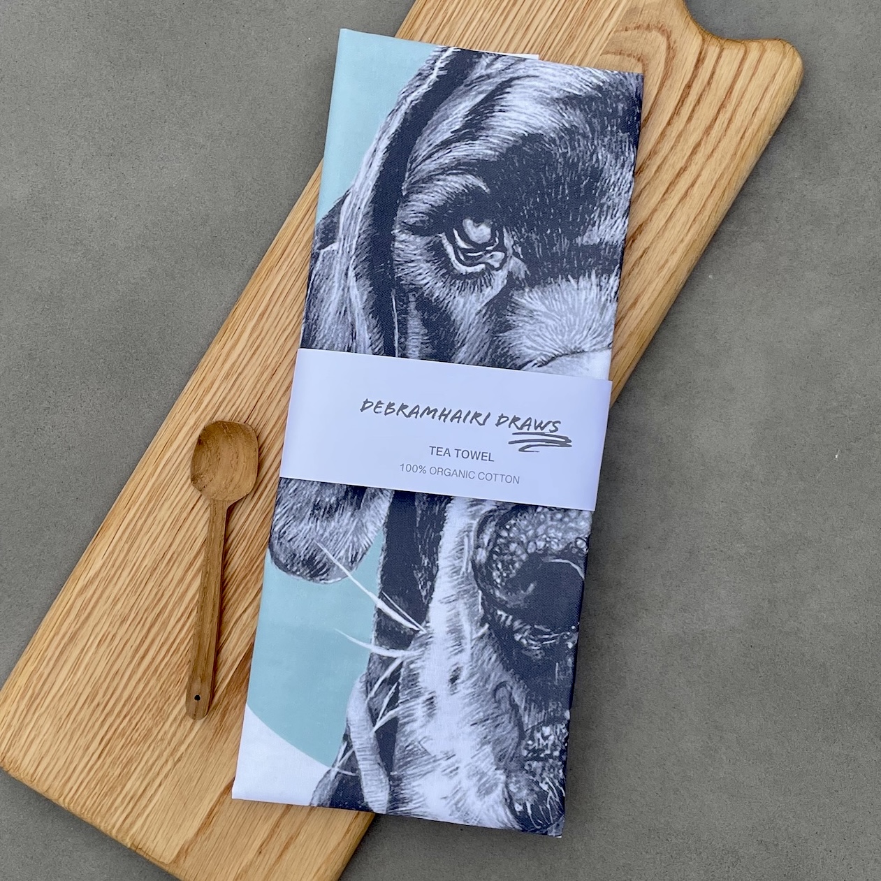 Great Dane 100% Organic Cotton Tea-towel - Image 3