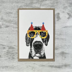 Great Dane Birthday Card