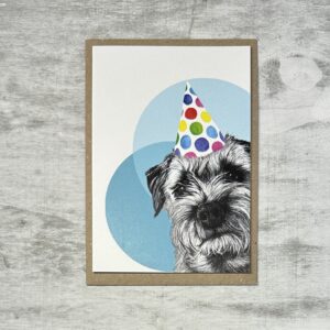 Border Terrier Birthday Card