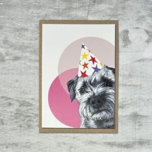 Border Terrier Birthday Card