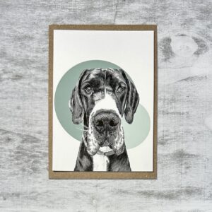 Great Dane Fine Art Greeting Card