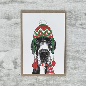 Great Dane Christmas Card
