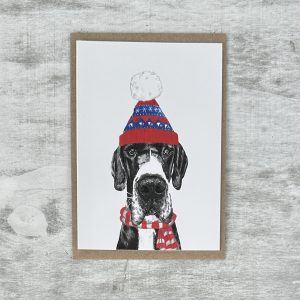 Great Dane Christmas Card