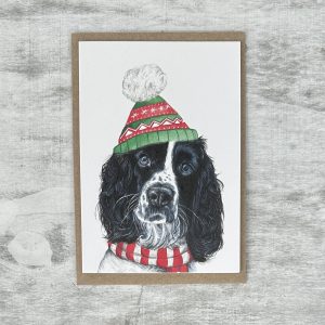 Cocker Spaniel Christmas Card